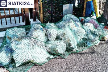 Siatki Bartoszyce - Zabezpieczenie odpadów z gospodarstwa domowego siatką sznurkową dla terenów Bartoszyc